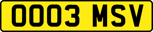 OO03MSV