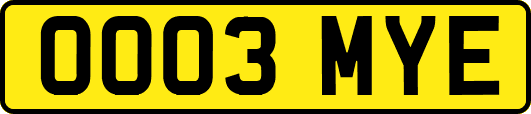 OO03MYE