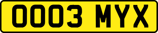 OO03MYX