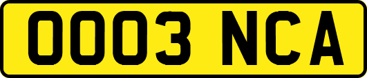 OO03NCA