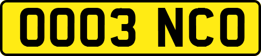 OO03NCO