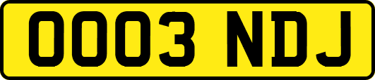 OO03NDJ