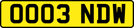OO03NDW