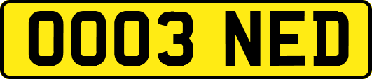 OO03NED
