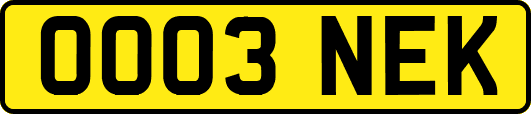 OO03NEK