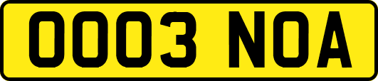 OO03NOA