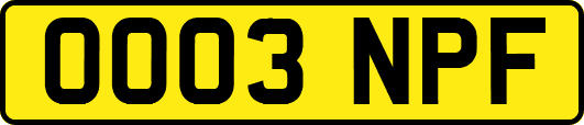 OO03NPF