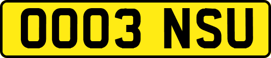 OO03NSU