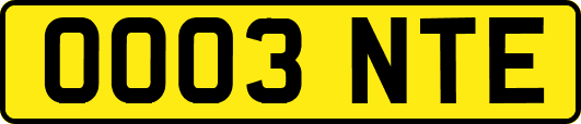 OO03NTE