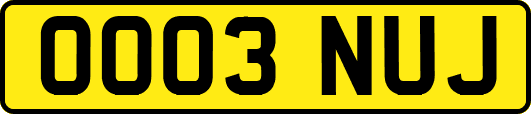OO03NUJ
