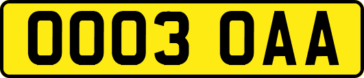 OO03OAA