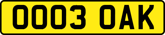 OO03OAK
