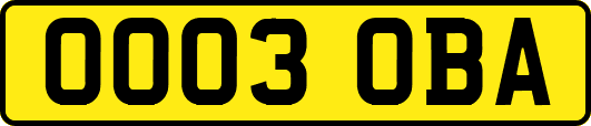 OO03OBA