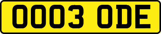 OO03ODE