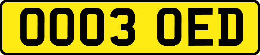 OO03OED