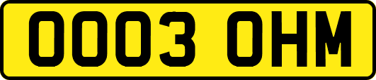 OO03OHM