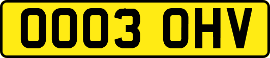 OO03OHV
