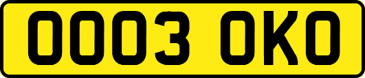 OO03OKO