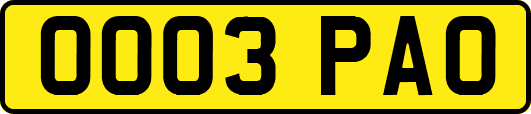 OO03PAO