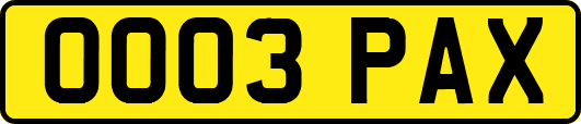 OO03PAX