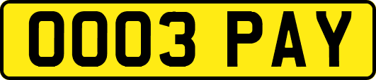 OO03PAY