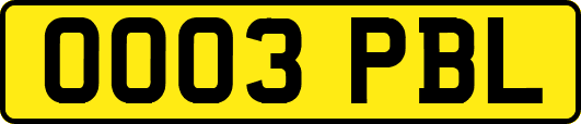 OO03PBL