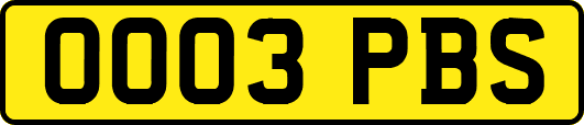 OO03PBS