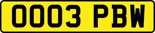 OO03PBW