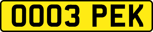 OO03PEK
