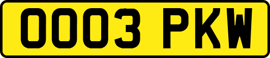 OO03PKW