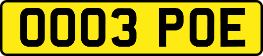 OO03POE
