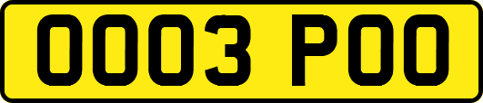 OO03POO