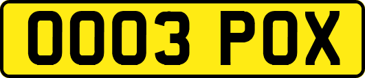 OO03POX