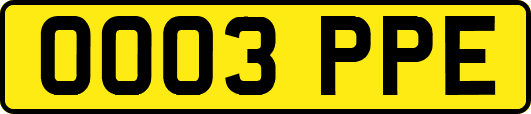 OO03PPE