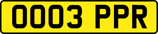 OO03PPR