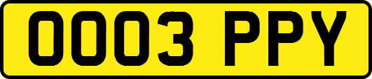 OO03PPY