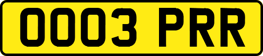 OO03PRR