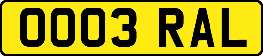 OO03RAL