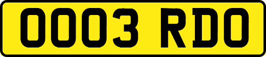 OO03RDO