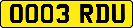 OO03RDU