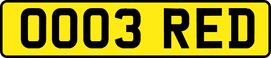 OO03RED