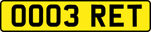 OO03RET