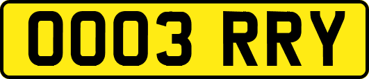 OO03RRY