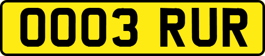 OO03RUR