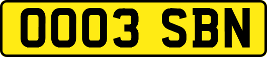 OO03SBN