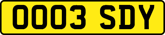 OO03SDY