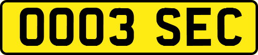 OO03SEC