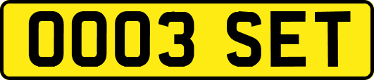 OO03SET