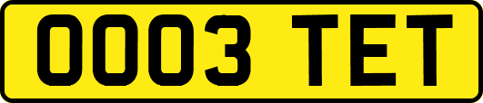 OO03TET
