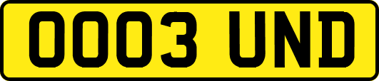 OO03UND